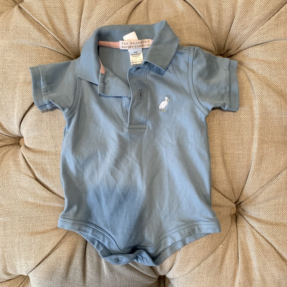The Beaufort Bonnet Company Polo Onesie